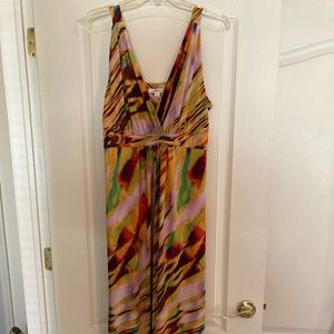 Fun Maxi Dress NWOT